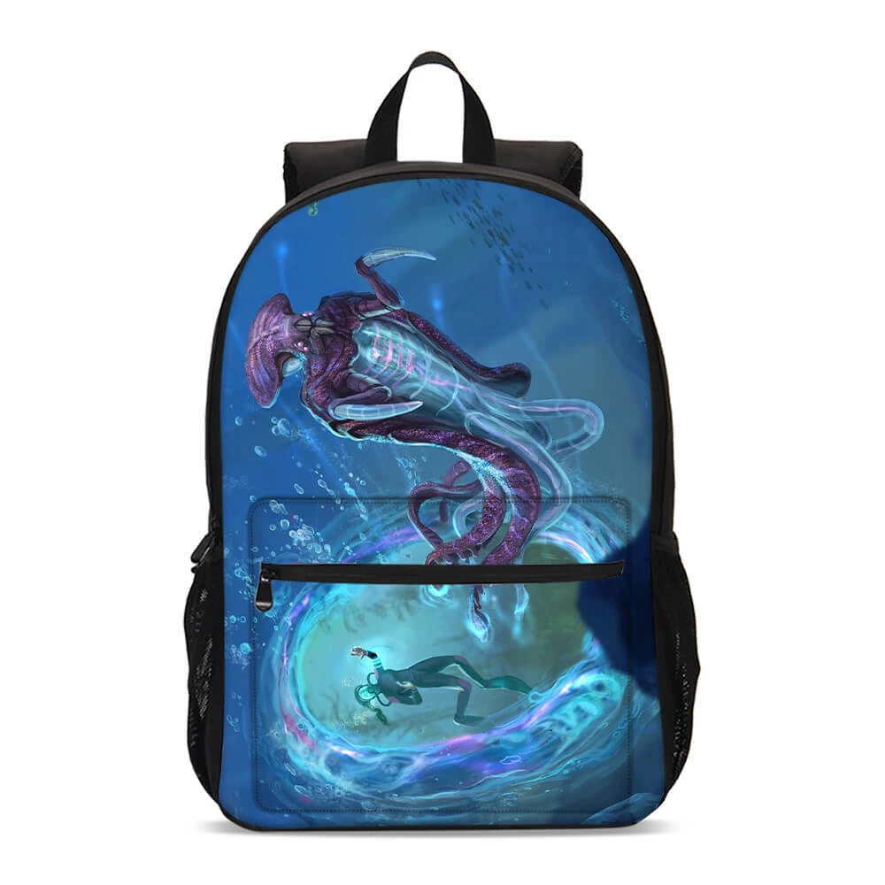 Subnautica Game Ocean Backpack for Kid