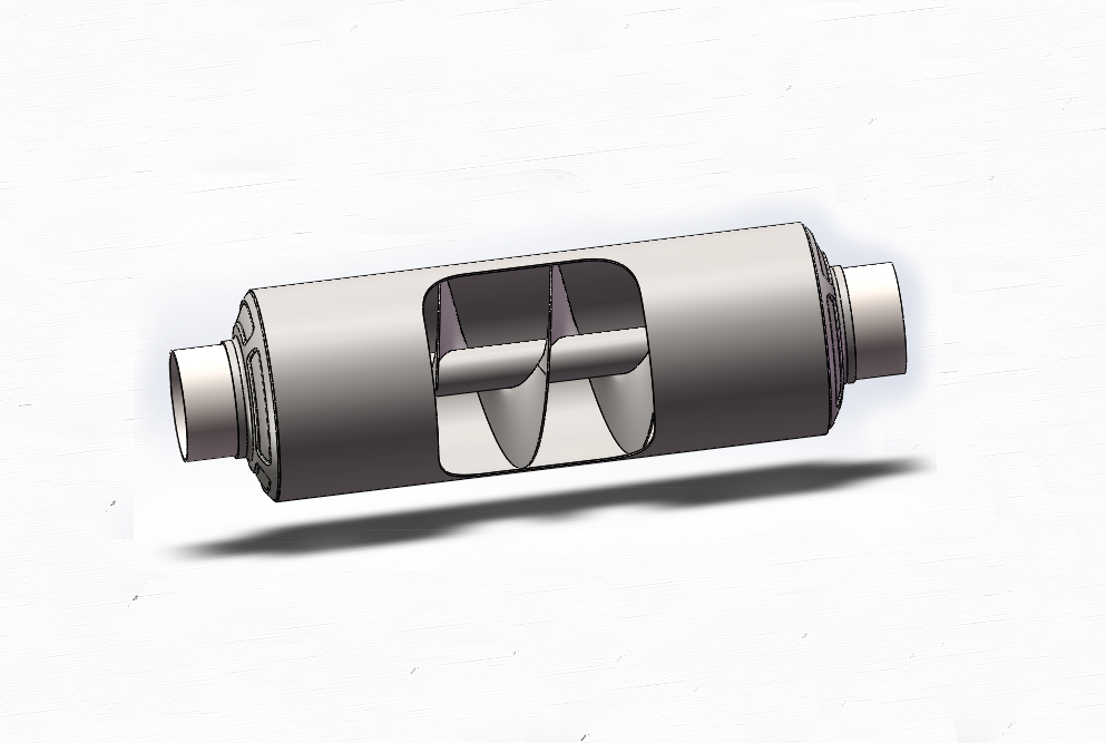 BLESS Nº48 Presuture Triangle Muffler Triangle Exhaust - Unique