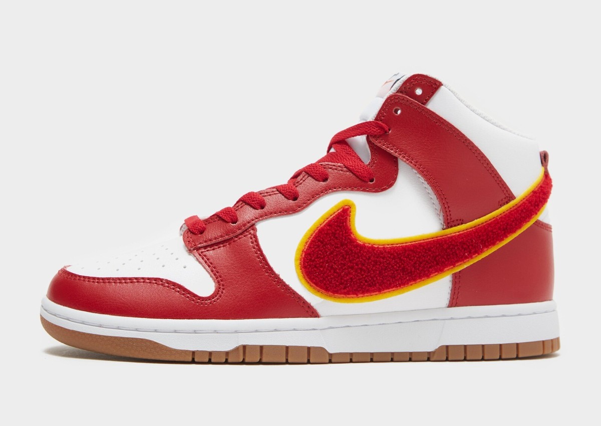 Nike Dunk High Hi Chenille Swoosh ® ( Men Size UK 9 EUR 44