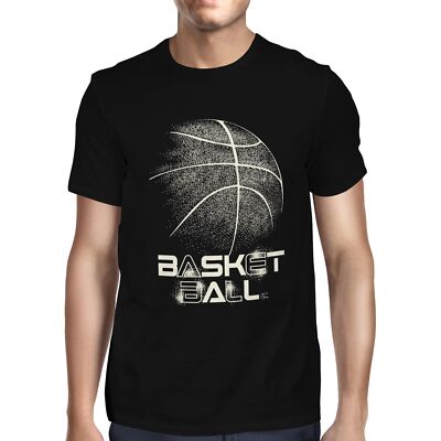 1Tee Herren Retro Basketball T-Shirt