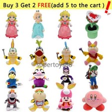 Game Super Mario Bros. Plush Toy Stuffed Doll Soft Anime Kids Birthday Xmas Gift
