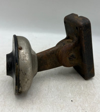 Pat 1905 Dean Electric Cup & Kellogg Transmitter Arm Wood Wall Mount Telephones