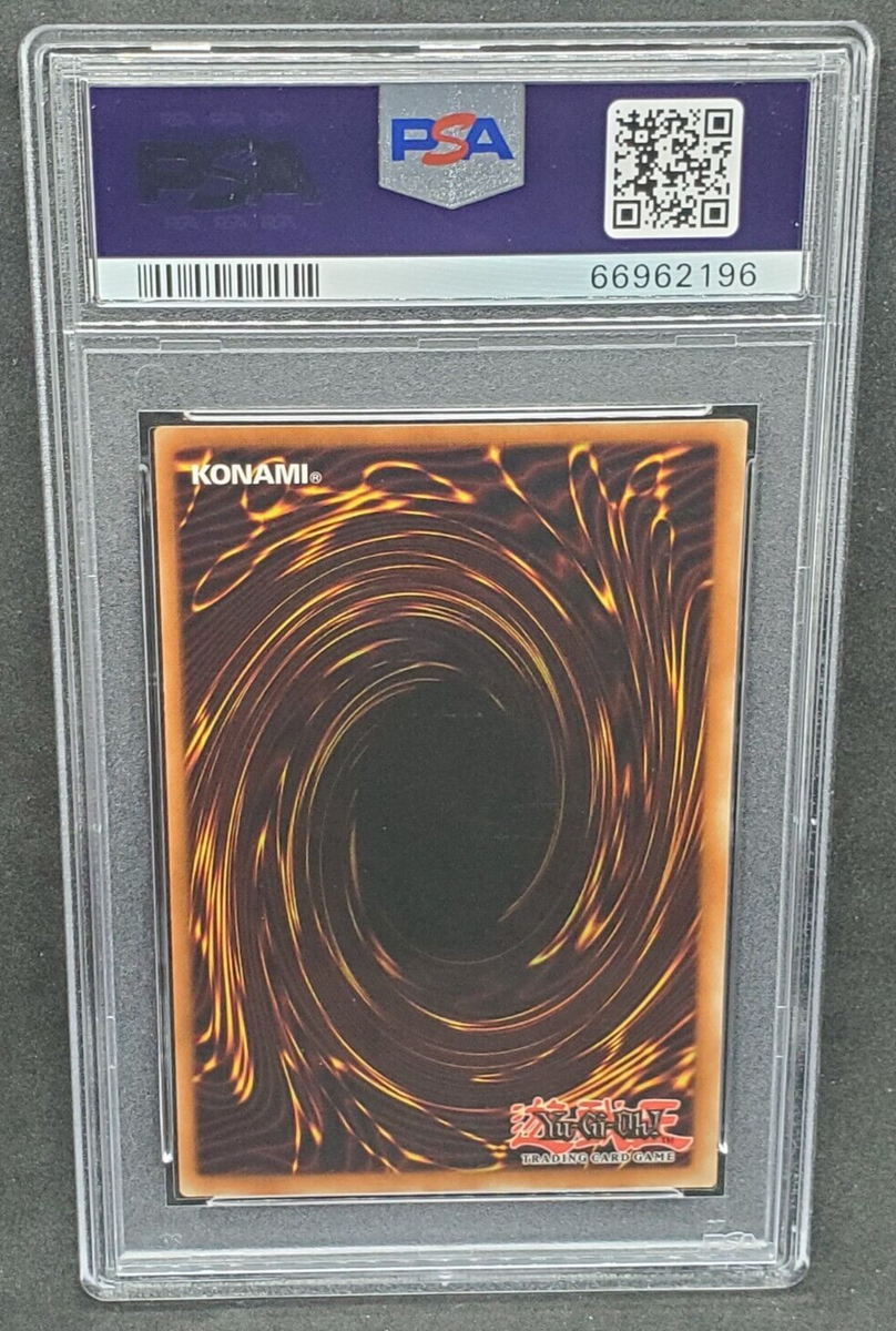 Yugioh PSA 8 NM-MT Fusionist LOB-022 1st Edition Rare Legend of