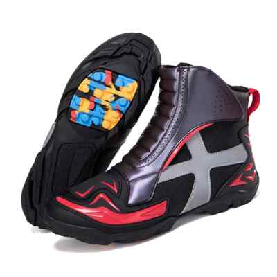 Outdoor Motorcycle Professional Riding Shoes  Street Racing Boots Breathable