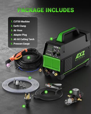NEW! Plasma Cutting Machine HF CUT50 Non-Touch Pilot Arc Plasma Cutter 8-15CM