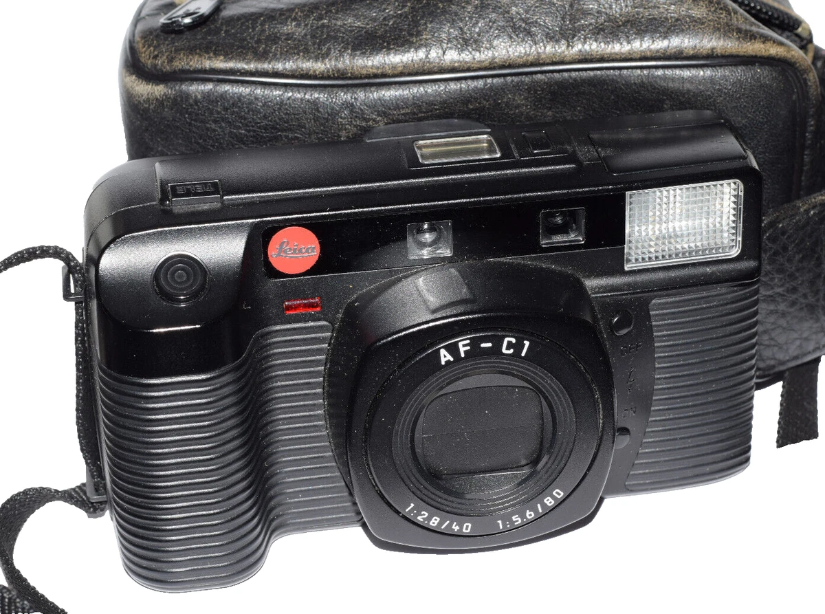 2x Leica AF-C1 35mm Point & Shoot Film Camera Compact Parts Repair