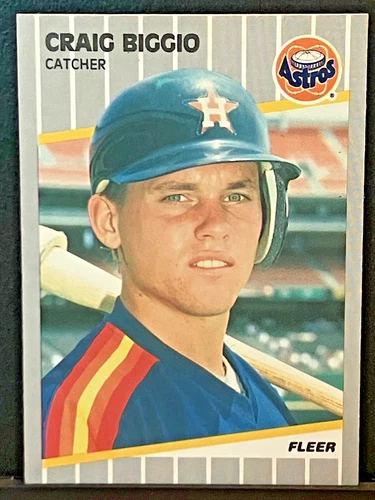 1989 Fleer - Craig Biggio #353 (RC)