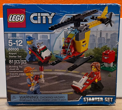 LEGO City: Airport Starter Set (60100) NISB with crush damage