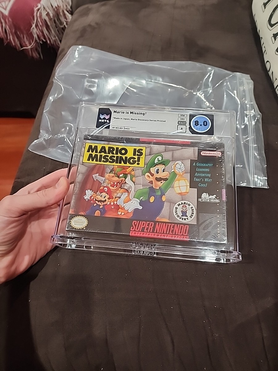 スーパーファミコン - SFC★MARIO IS MISSING SNES 海外版 端子清掃済 Amazon | MARIO IS MISSING! SNES 海外版(国内本体動作不可