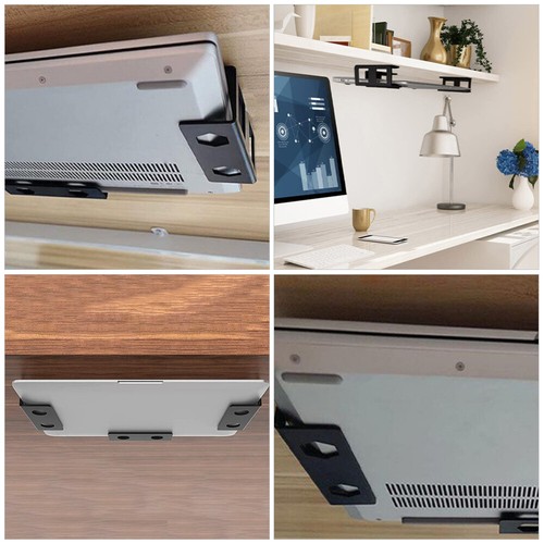 Computerständer Unter Dem Schreibtischhalter Laptop-Aufbewahrungshalter - Afbeelding 12 van 12