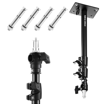 Selens Kamera Wandhalterung Ring Licht Boom Arm Überkopfmontage Studio 1/4'' 3/8''