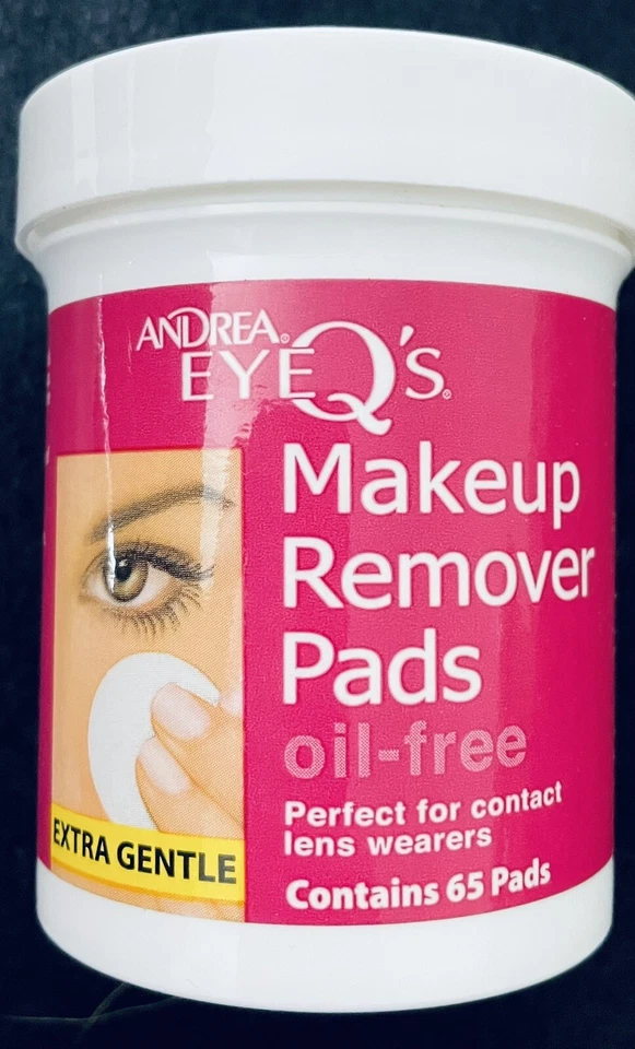 Andrea EyeQ's Безмасляные Подушечки для Снятия Макияжа Корректоры 65 Подушек Новые и Подлинные - Изображение 2 из 4