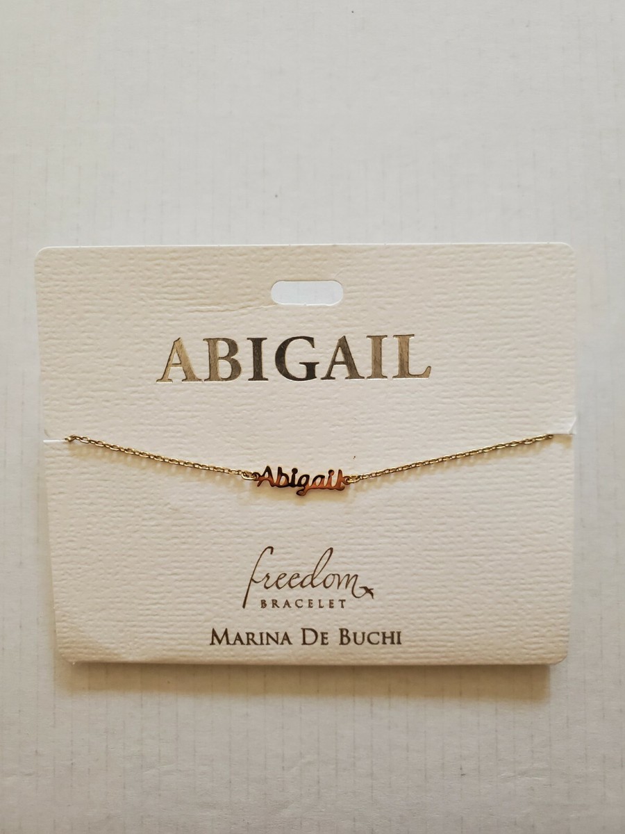 Marina De Buchi ABIGAIL Adjustable Bracelet Fits Most Sizes Nickel