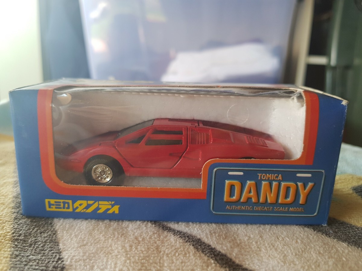 Tomica DANDY F07 - LAMBORGHINI COUNTACH LP400 [RED] MINT