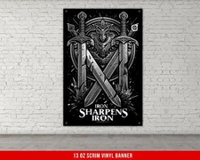 Motivational Fitness Banner - Home Gym Wall Art Decor