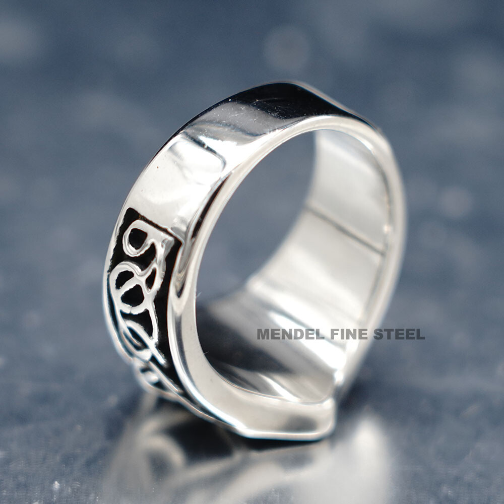 Celtics Nodo Gotico In Acciaio Inox Pentagramma Stella - Foto 10