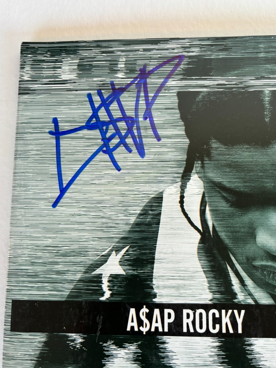 ASAP ROCKY SIGNED AUTOGRAPHED LONG LIVE ASAP ALBUM VINYL RIHANNA