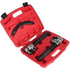 3pcs Heavy Duty Coil Spring Compressor Strut Remover Installer Tool Suspension