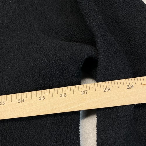VINTAGE Hartwell Viasport Mens Pullover XLarger Black Quarter Zip Long Sleeve - Picture 12 of 13
