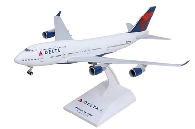 #ad Skymarks SKR508 Delta Airlines Boeing 747 400 N661US Desk Model 1 200 Airplane $139.99