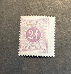 Sweden Scott #J19 hinged