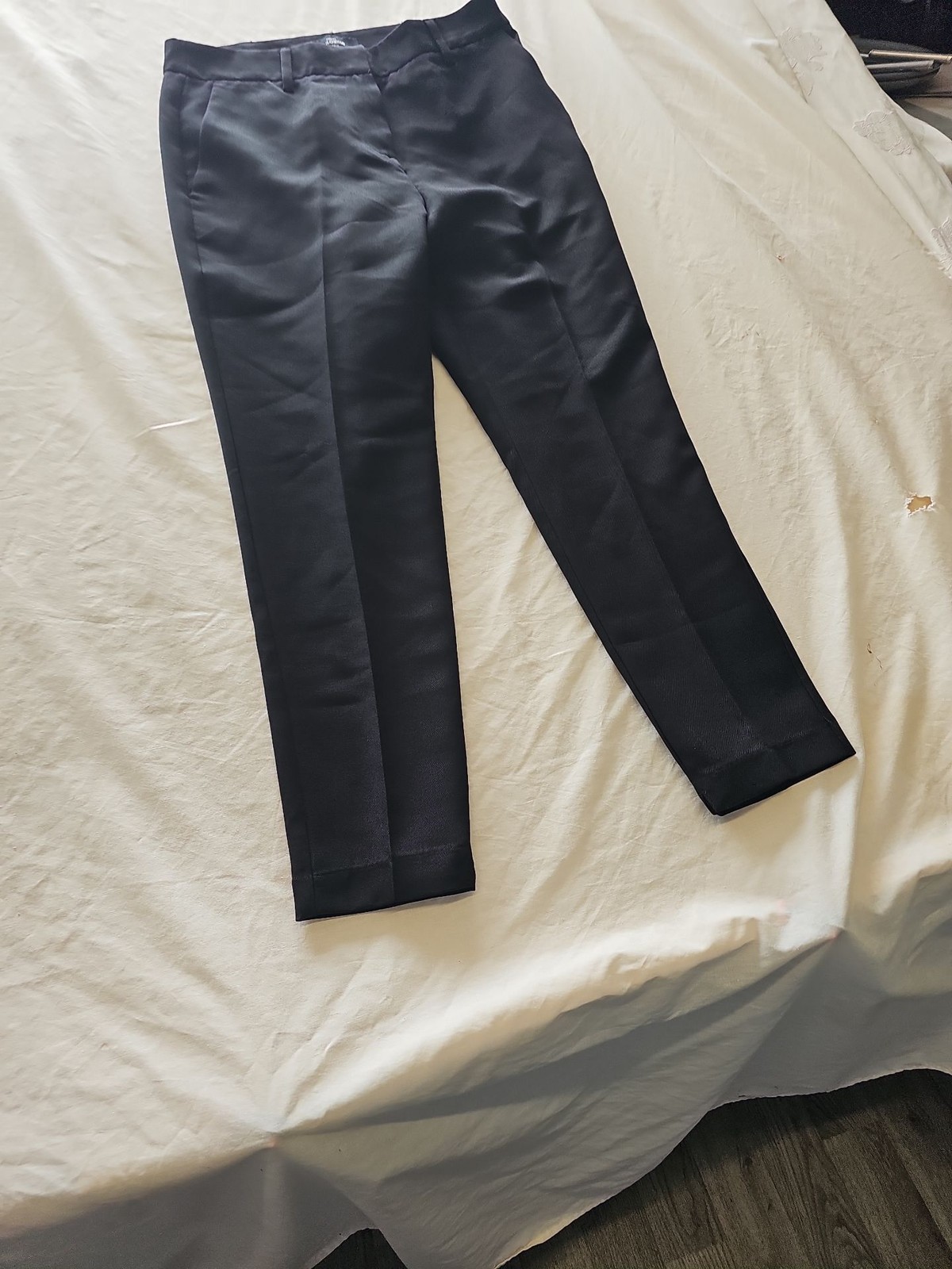 Next Tailoring Women's Black Slim Fit Trousers - Size 8S R803 image 3