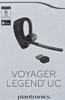 Plantronics Voyager Legend UC Bluetooth Headset B235-M Kopfhörer NEU
