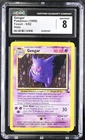 CGC 8 Gengar 1999 Fossil 5/62 Holo Pokemon Card