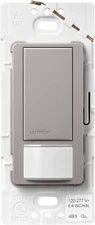 Lutron Maestro MS-OPS6M2-GR GRAY Single Pole/3-Way PIR 6A Light Dimmer Sensor