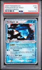 2005 POKEMON EX UNSEEN FORCES #103 FERALIGATR EX-HOLO PSA 7 on eBay