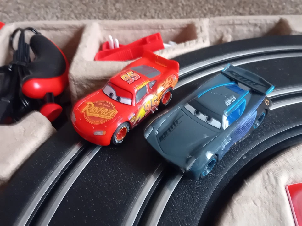 Carrera First Disney Pixar Cars First Racing Set - Excellent Complete Set. - Image 3 of 4