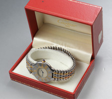 Orologio Vintage [Exc+5 Box] Cartier Must de Cartier 21 27mm Argento Oro...
