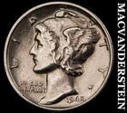 1942-D Silver Mercury Dime - Scarce  High Grade  Lustrous  No Reserve  #K1922