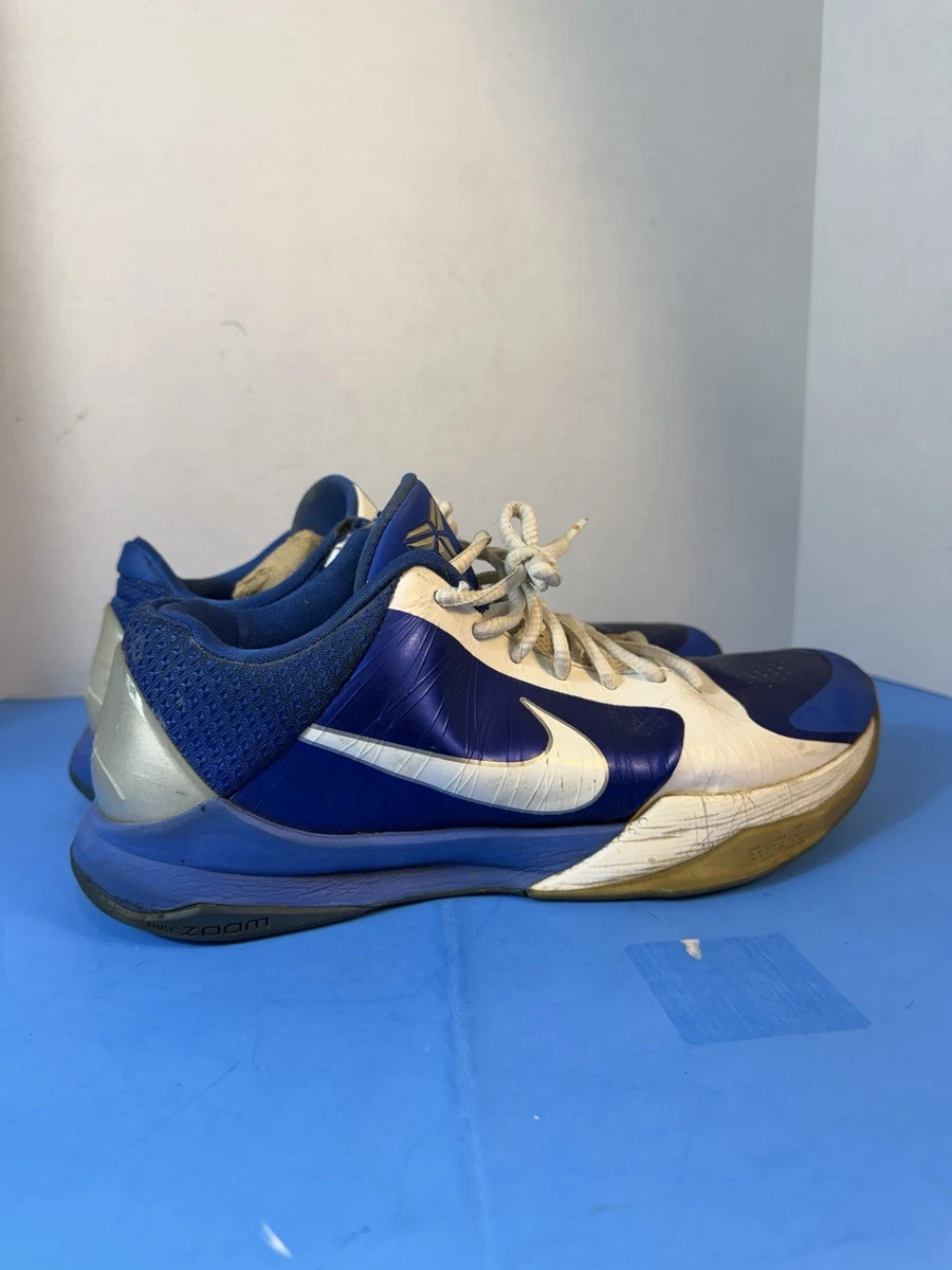 Nike Zoom Kobe 5 TB White Varsity Royal for Sale | Authenticity