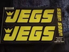 JEGS 1sheet/4pcs Racing DECALS STICKERS nhra drags Offroad nmra pulling hotrods