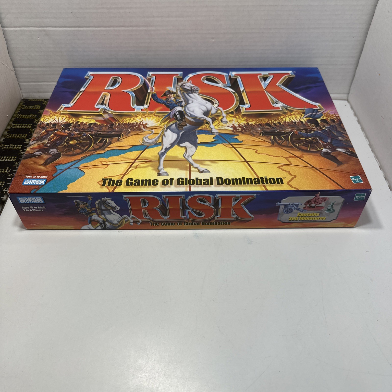Hasbro 1998 War Strategy Classic Board Game Parker Brothers 