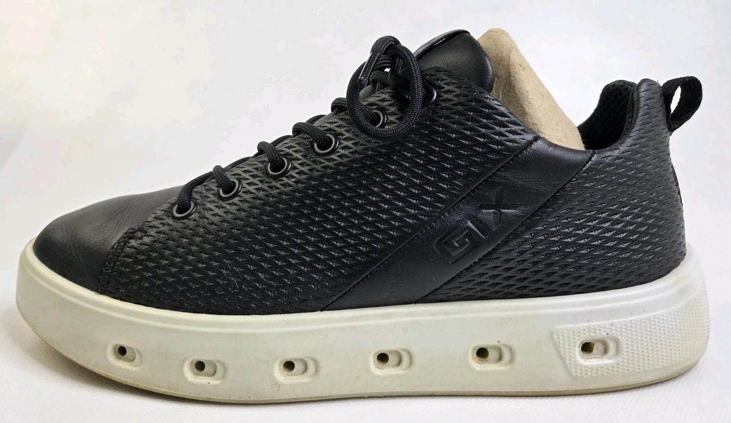 Scarpe donna ECCO Street 720 in pelle nera taglia 39 EU. O US 8 8.5