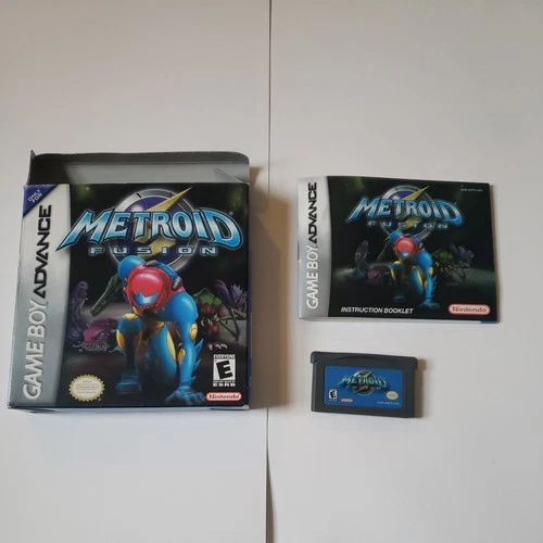 Metroid Fusion (Nintendo Game Boy Advance, 2002) Authentic Manual Tested GBA