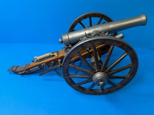CIVIL WAR CANNON DAHLGREN 1861 AMERICAN FIELD VINTAGE Model Wood Metal Spain