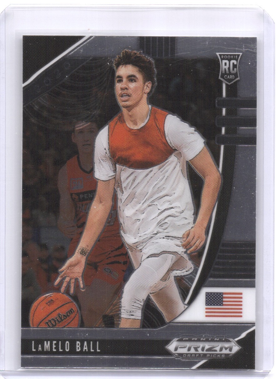 2020 Panini Prizm Draft Picks Collegiate #43 LaMelo Ball