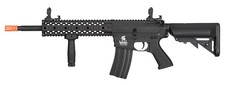 LT-12B-G2 M4 RIS Gen 2 EVO AEG Polymer Electric Airsoft Rifle Gun   Black Batte