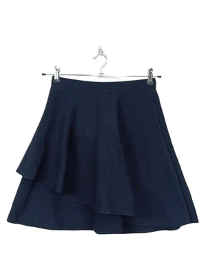 ZARA Falda de punto Mujeres Falda Talla EU 36 azul elegante - Imagen 1 de 4
