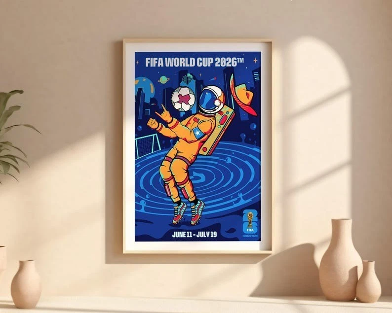 FIFA World Cup 2026 Cityscapes Poster