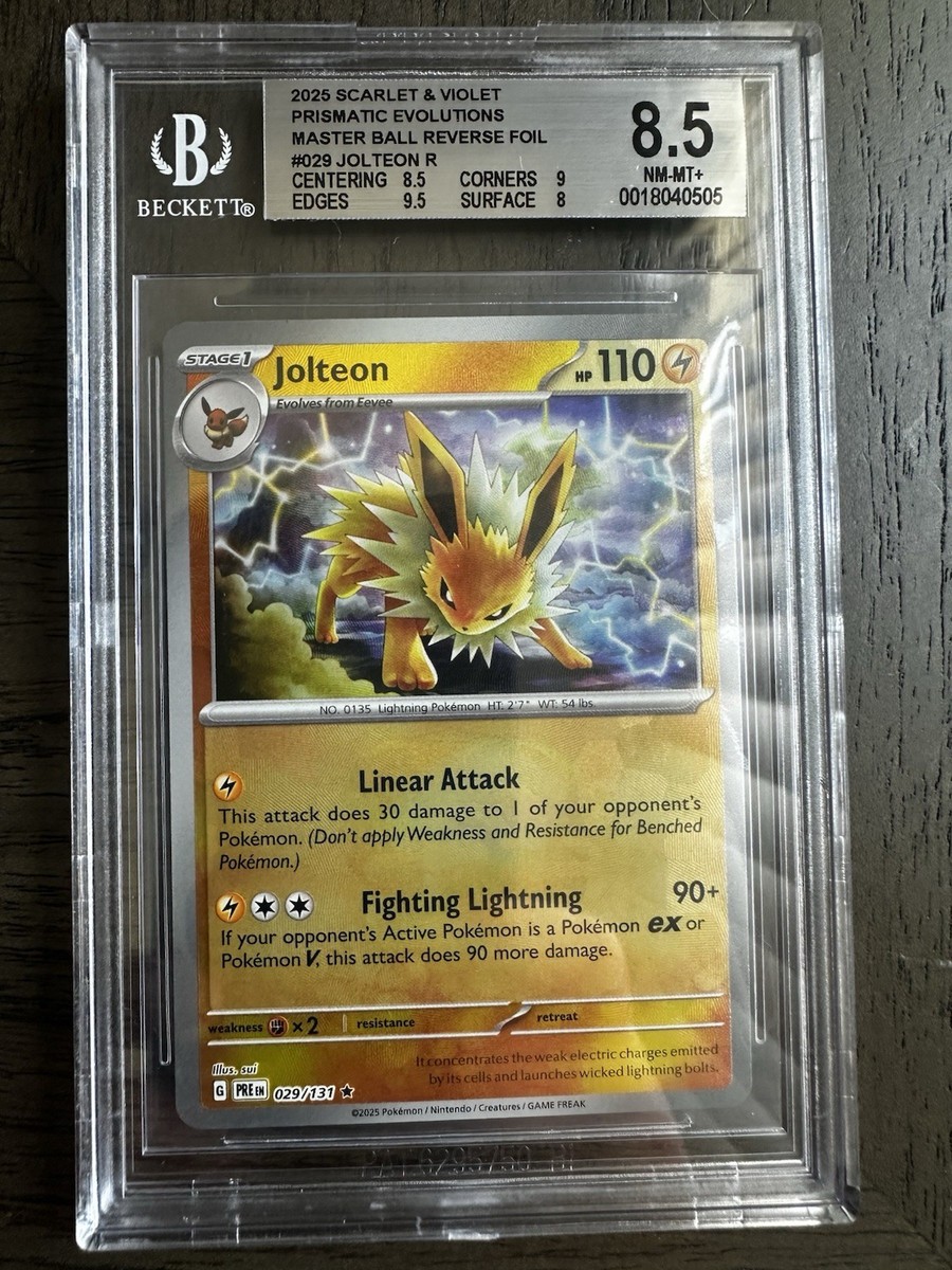 Jolteon (Master Ball Pattern) 029/131 Sv: Prismatic