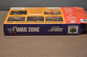 War Zone Nintendo 64 BOX Manual Inserts NBA Jam NFL Quarterback Club NES NICE