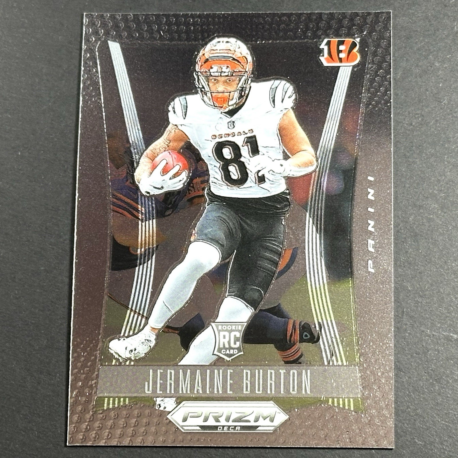 2024 Panini Prizm DECA Football #63 Jermaine Burton - Cincinnati Bengals