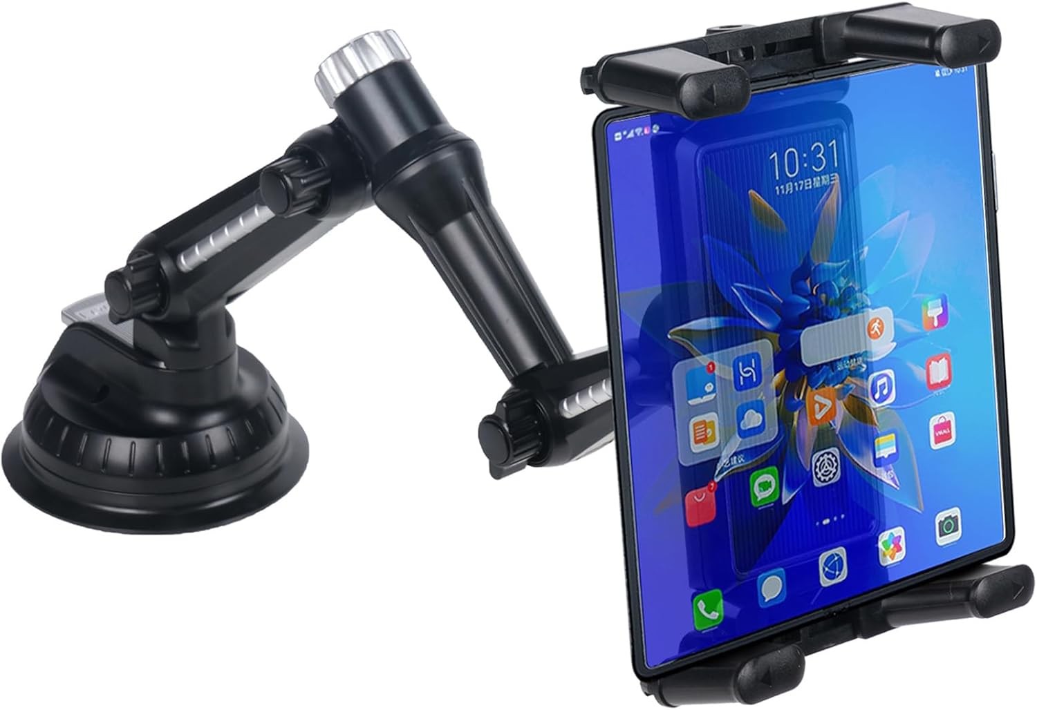 5 in 1 Car Phone Holder, Car Dashboard Windshield Phone Mount, Suitable for Ipho