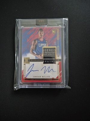Jordan Miller 1 of 1 Rookie Card Signed Auto and Jersey Patch 