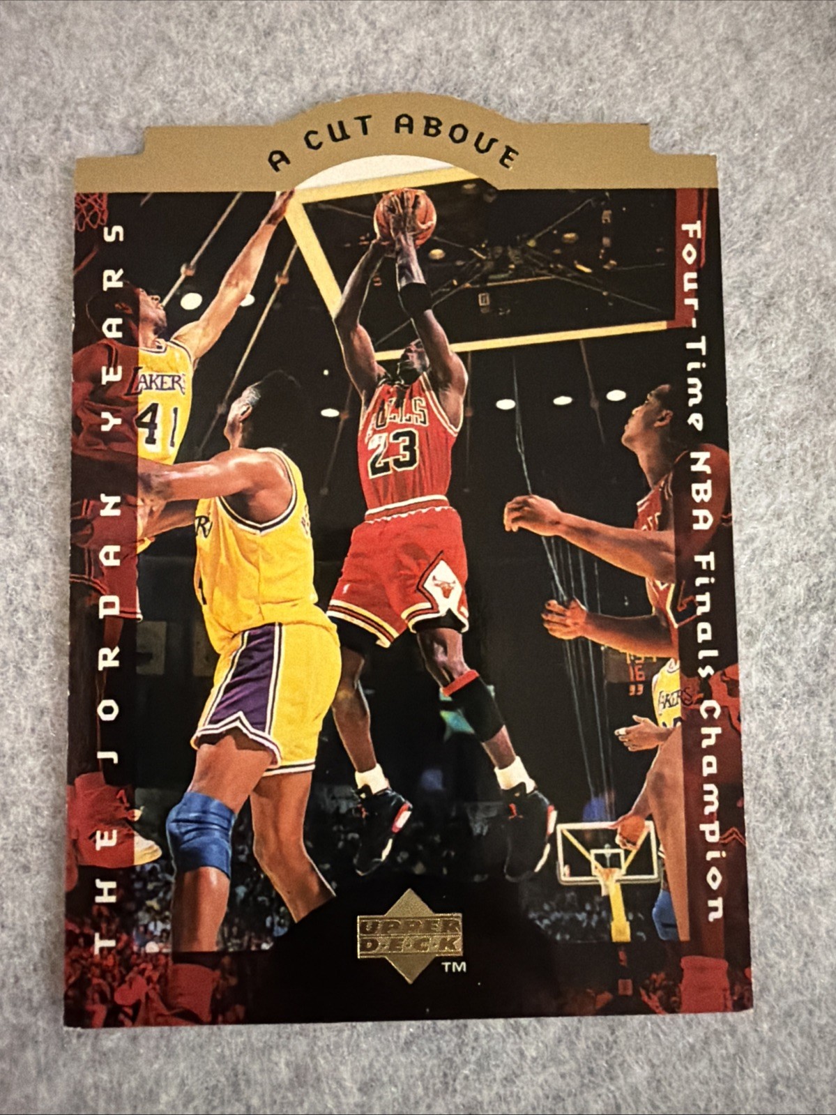 1996-97 Collector's Choice #CA8 Michael Jordan A Cut Above: The Jordan Years