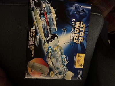 Unopened Star Wars Episode 1 Micro Machines Battle Droid Trade Federation Ship